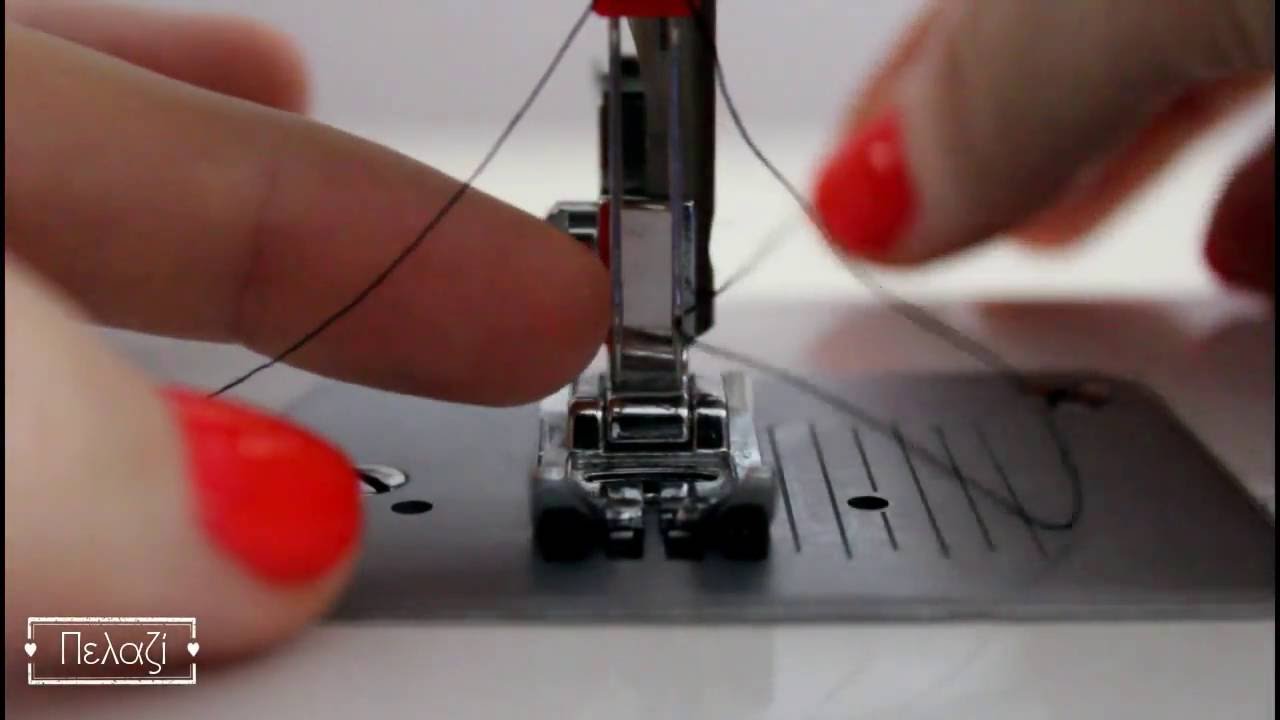 Πώς να ράψεις με διπλή βελόνα
