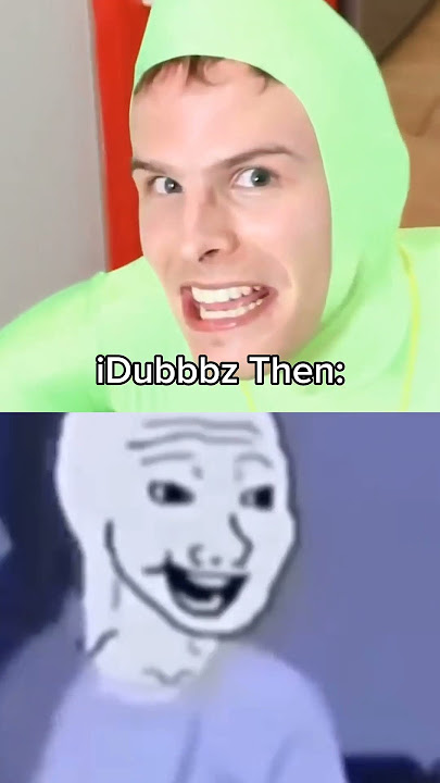 iDubbbz Then VS Now #youtube #memes #shorts #fyp #foryou