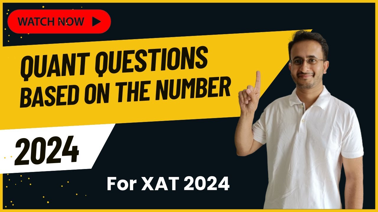 Questions based on the number 2024 for XAT 2024 | MBA Karo - YouTube