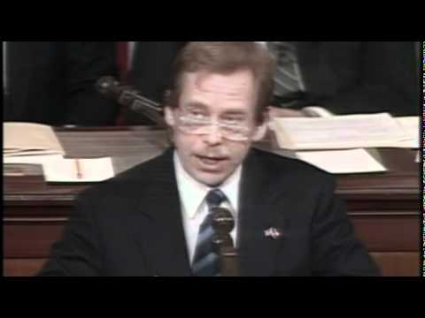 Prezident Václav Havel - U.S. Congress (1990)