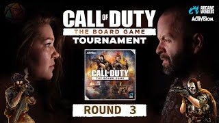 PLANNING meets CHAOS - Game 3 - COD The Board Game | Tournament Round 3 - Full Gameplay