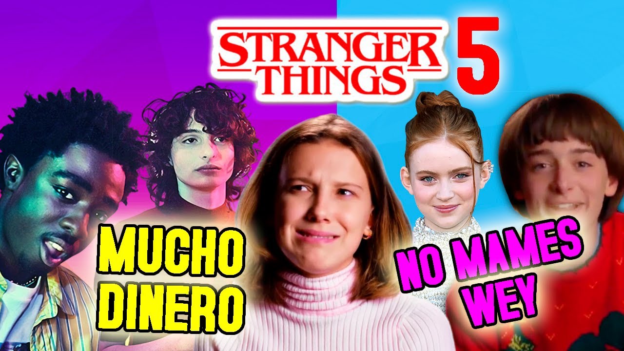 Cast de STRANGER THINGS Hablando Español 5 🔵 (Millie Bobby Brown, Finn ...