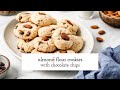 Healthy almond flour cookies with chocolate chips recipe