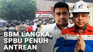 BBM Subsidi Langka di Medan, Antrean di SPBU Penuh Sesak | Liputan 6
