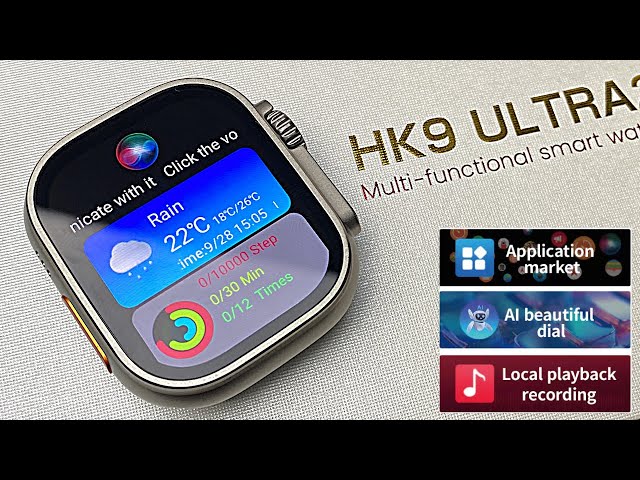 HK9 ULTRA 2 SMART WATCH – W TECH