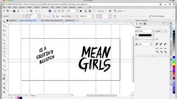 Corel Print Merge