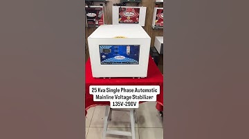 Pulstron 25 Kva Single Phase Automatic Mainline Voltage Stabilizer 135V-290V #voltagestabilizer