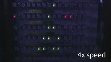 Demoscene on the relay computer: fire visual effect