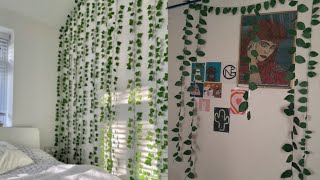 How to make artificial leaves to decorate the bedroom🌿🌿🌳