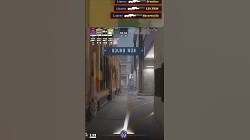 3k awp round win on train #CS2 #Gaming #PC