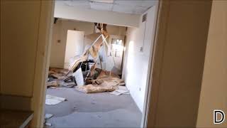 Look in Old Broken Hospital; EAGLE PASS, Texas