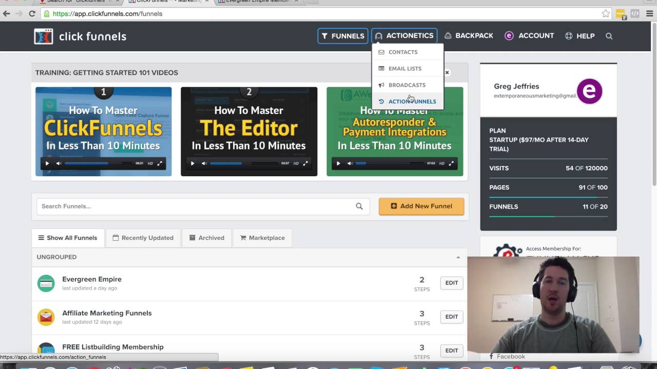 Using Clickfunnels for Email Marketing - YouTube