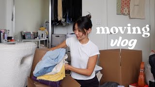 MOVING VLOG 1 | life update! why I'm moving back to new york, packing up and Q&A