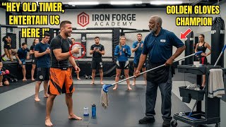 MMA Trainer Forced a Black Janitor into the Ring — Then Got Knocked Out Cold in One Hit