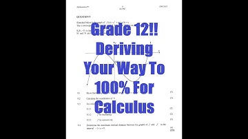 Matric/Grade 12 2022 May/June Maths Paper 1 Question 9 Cubic functions and calculus