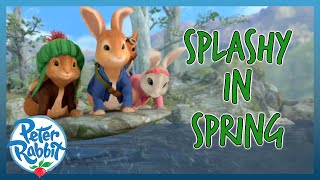 @OfficialPeterRabbit - 🌼💦 Splashy in Spring! 💦🌼 | SPLASH ADVENTURES | Cartoons for Kids