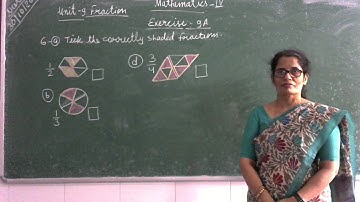 Class-4/Mathematics/Unit-9(Fractions) Exercise 9A-Like and Unlike, Proper and Improper fraction