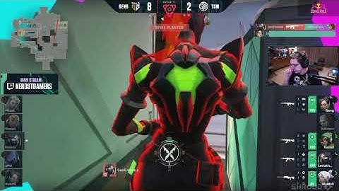 SHROUD REACTS TO TSM vs GEN.G | VCT Stage 3 NA Challengers - (MAP 3, ICEBOX) - VALORANT