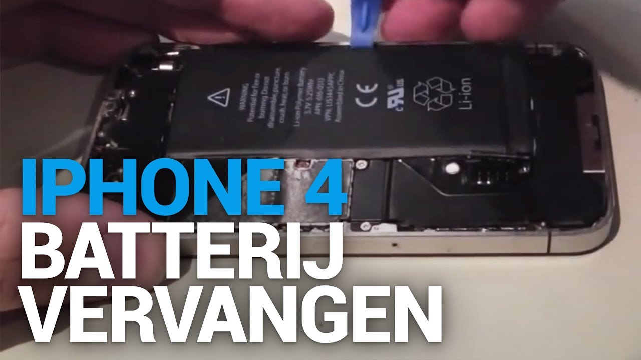 compleet Troosteloos Onvervangbaar iPhone 4 batterij kopen (A+ kwaliteit)? - Zelf repareren! - FixjeiPhone.nl