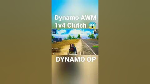 Never Miss Dynamo💥 AWM 1v4 Clutch 😱 #shorts #DynamoGaming #bgmi #1v4 #BattlegroundsMobileIndia