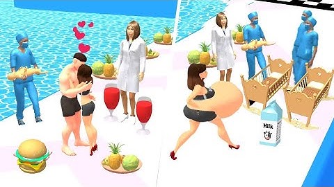 Pregnant Run 3D Games All Levels iOS, Android Walkthrough Mobile Relaxing Games Big Update Max Level