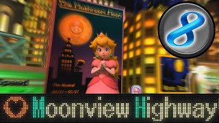 Moonview Highway in MK8 | 4K