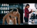 130lb PROFESSIONAL ATHLETE EATING 400 GRAMS OF CARBS EVERY DAY | FULL DAY OF EATING