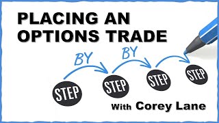 Placing an Options Trade: Step-by-Step with Corey Lane