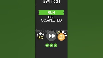 Color switch run level 1-2-3-4-5-6-7-8-9-10