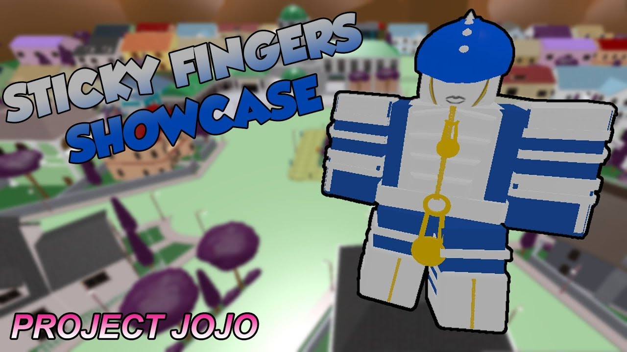 Sticky Fingers Showcase Project Jojo Youtube - roblox project jojo remastered sticky fingers showcase