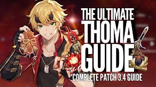The ONLY Thoma Guide you will ever need! | Genshin Impact Guides (Patch 3.4)