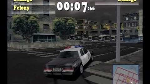 Driver PS1 Cop Car And What Happens When Weather Is Changed In Pursuit Chases