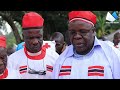 RECEPTION OF REV. ARCHBISHOP JOEL OFUNA AT OWALO DIOCESE DURING BISHOP OSIRE