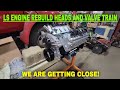 LS ENGINE REBUILD PT3. HEADS AND VALVE TRAIN