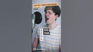 Thumbnail of ABBA - LAY ALL YOUR LOVE ON ME (harmonized) #shorts