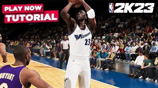 NBA 2K23 Tutorial - How To Use MyNBA Eras Teams In PLAY NOW | Wizards Jordan Gameplay