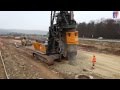 Liebherr LB28 DRILL on highway construction site, A8, Karlsbad, GERMANY. 2013