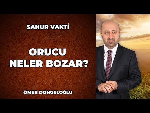 Göz Damlası Orucu Bozar Mı? - Ömer Döngeloğlu İle Sahur Vakti