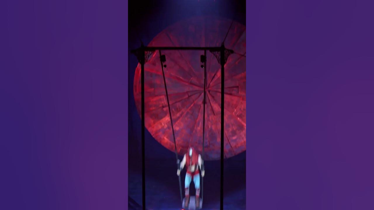 This #LUZIA artist casually defies gravity. 🥱 | Cirque du Soleil #shorts