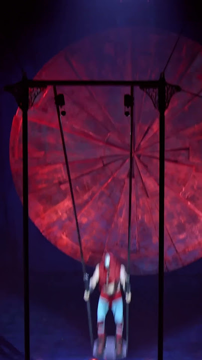 This #LUZIA artist casually defies gravity. 🥱 | Cirque du Soleil #shorts