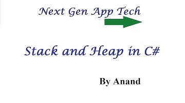 Part 4 - Stack and Heap in C# (C Sharp)