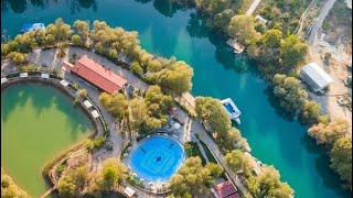 River Side Manavgat Çayi Antalya Turkey August 2023 Resimi