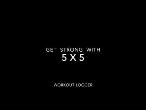 5x5 Workout Logger