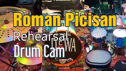 Roman Picisan - Dewa 19 Ft. Virzha - Rehearsal - Drum Cam