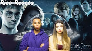 GIRLFRIEND WATCHES Harry Potter and the ORDER OF THE PHOENIX, FOR THE FIRST TIME !!! (REACTION)