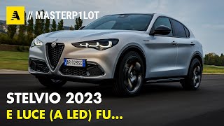 Alfa Romeo STELVIO 2023 | E luce (FULL LED) fu! Da 53.150 euro