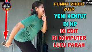 YENI KENTUT DI HP EDIT DI KOMPUTER WAO LUCU MENGELGAR SUARANYA