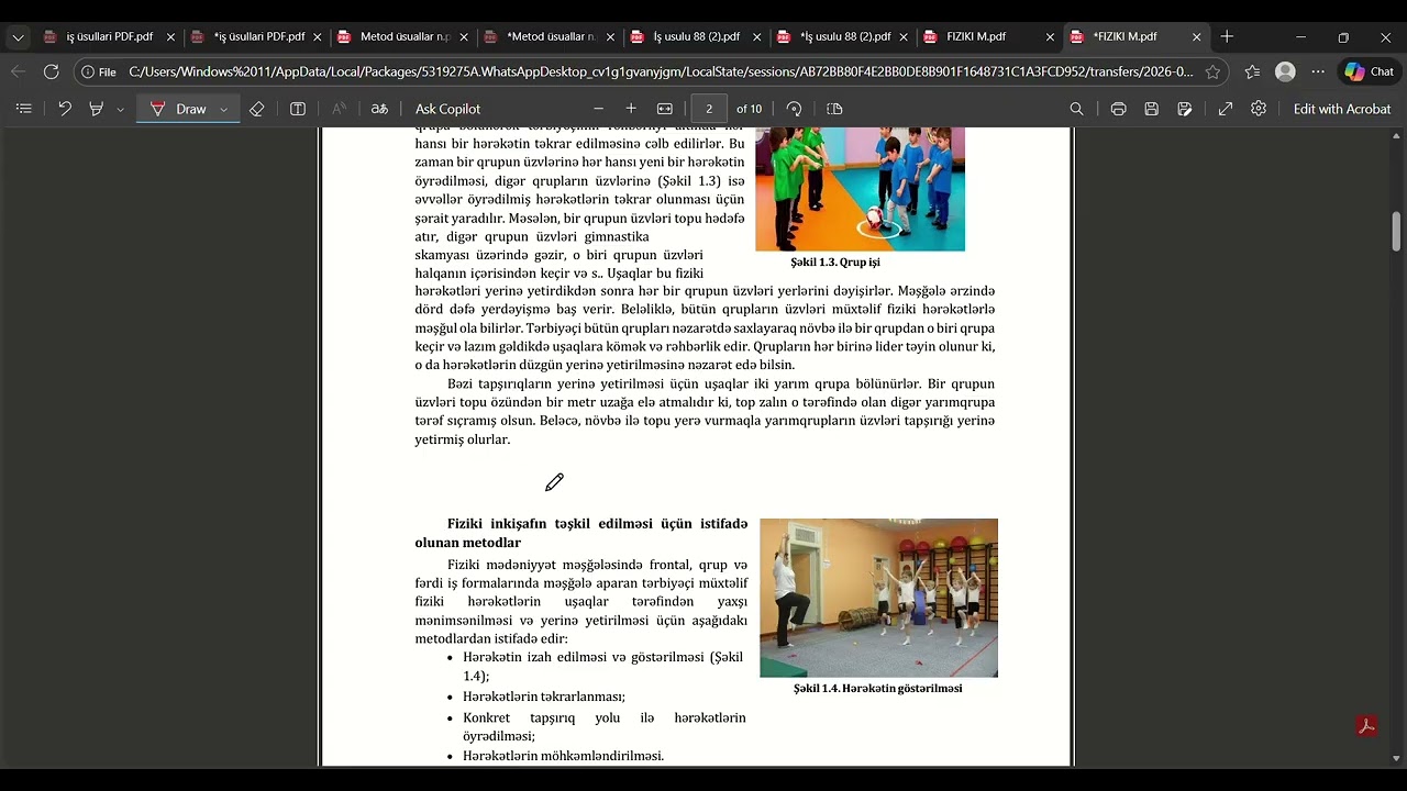💥💥💥💥 AÇAR SÖZLƏR VASITƏSILƏ FIZIKI MƏDƏNIYYƏT MƏŞĞƏLƏSI.#miq #mektebeqederhazirliq #sertikasiya