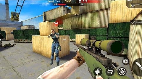 Commando Strike 2021: Multiplayer FPS-Cover Strike Android GamePlay