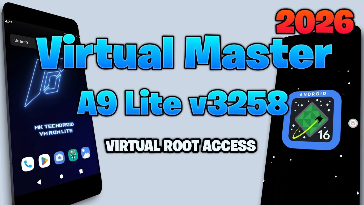 Virtual Master | Пользовательская прошивка A9 Lite v3258 Magisk и GMS